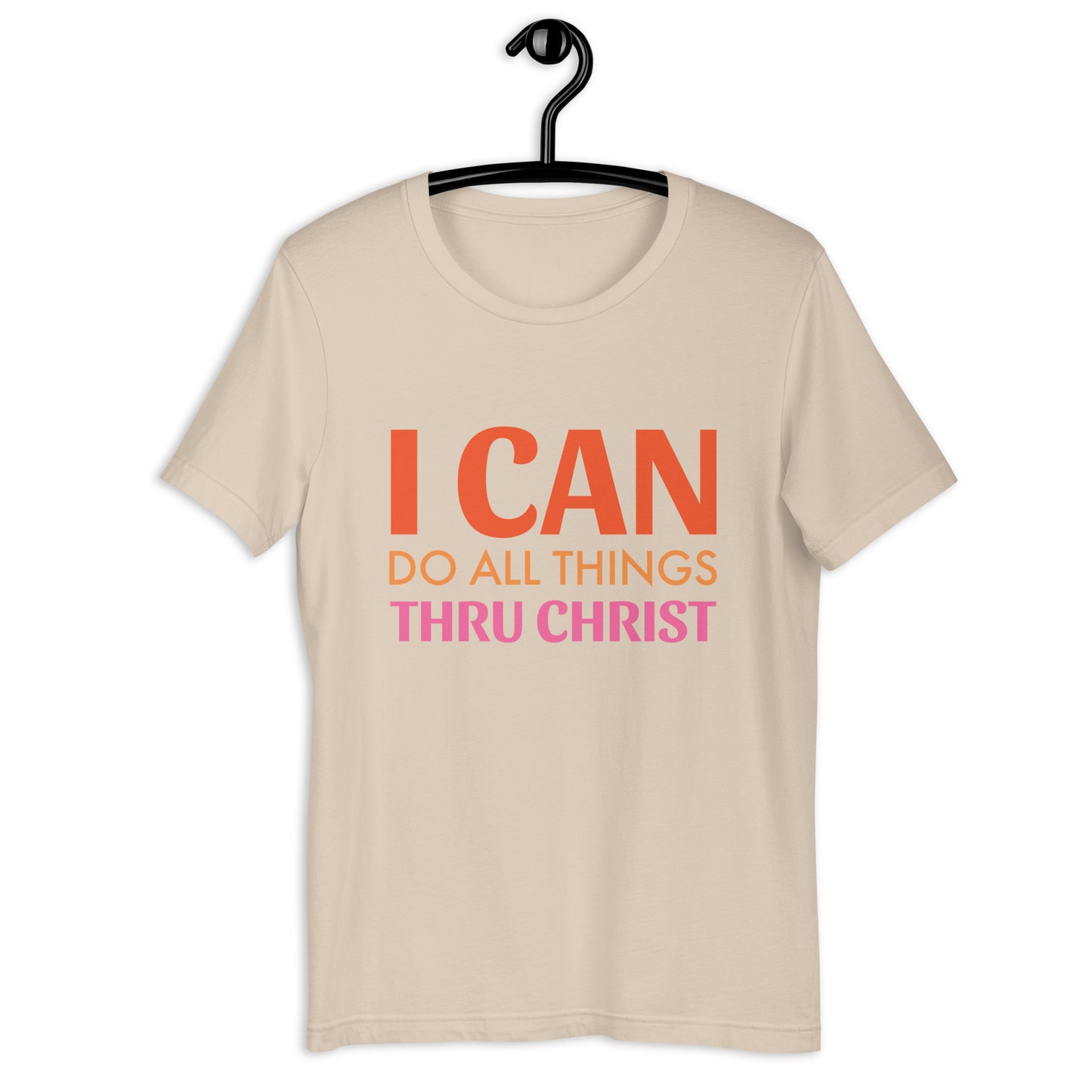 I Can Do All Things Through Christ Unisex t-shirt